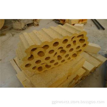 Low Creep Refractory Fire Checker Bricks / Tiles For Hot Bl